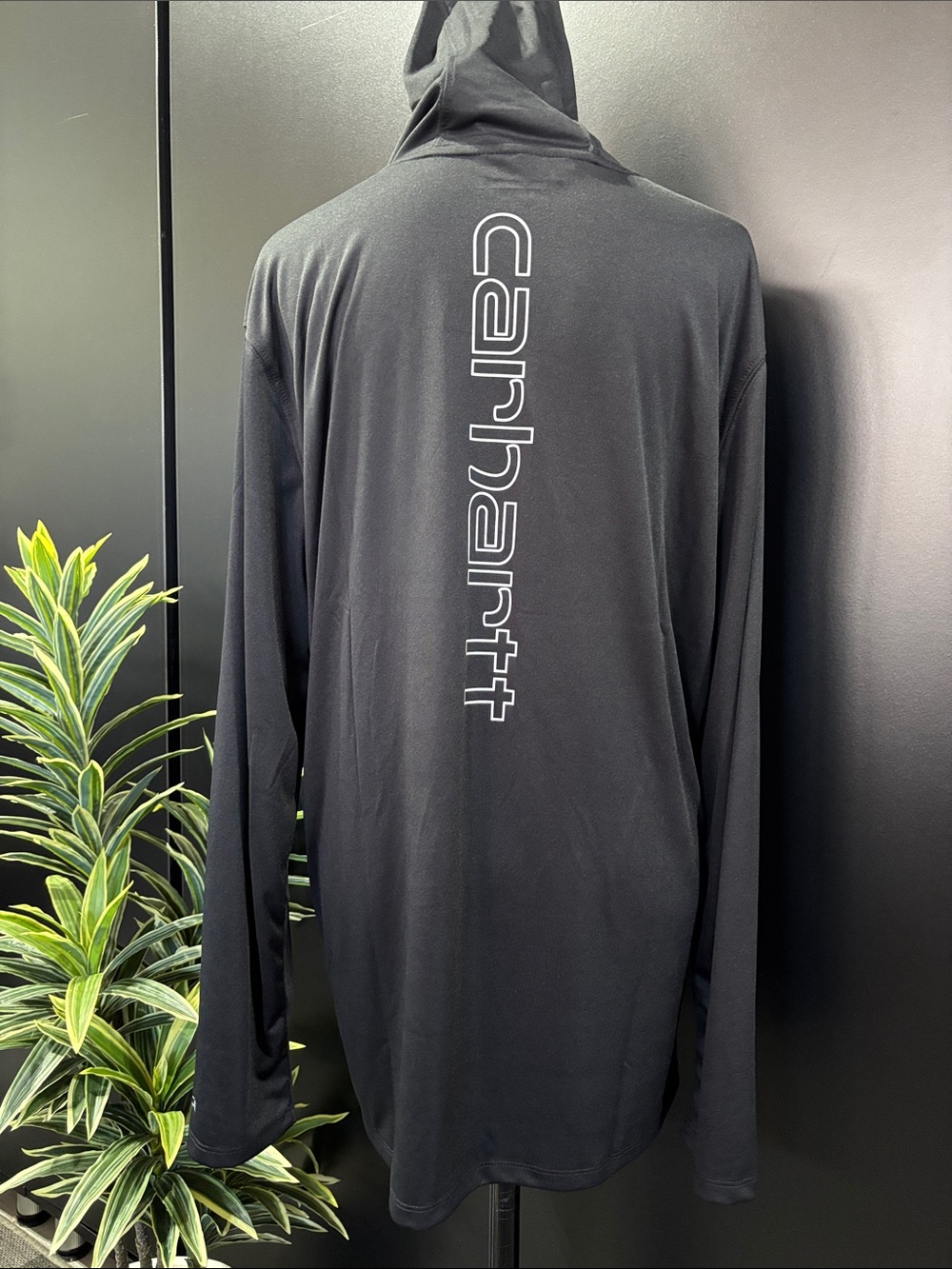 Carhartt Force Sun Defender 50+ UPF lightweight,hooded,logo back pullover